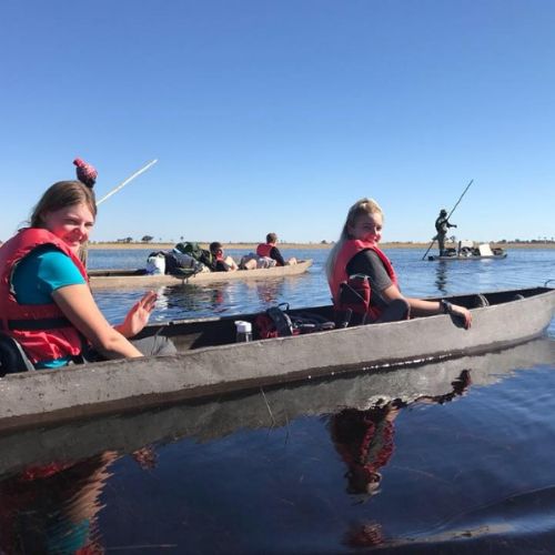 Okavango Delta cruise Team 2 A